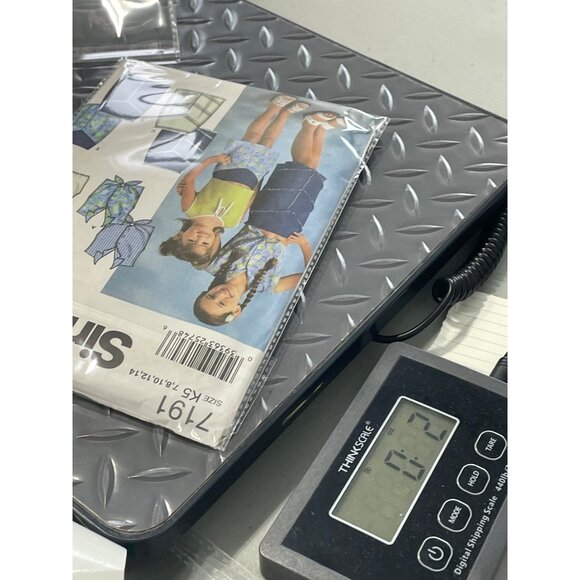 Simplicity 7191 Sewing Pattern Sizes K5 7-14 Childs And Girls Tops Skirts UNCUT - Picture 6 of 6